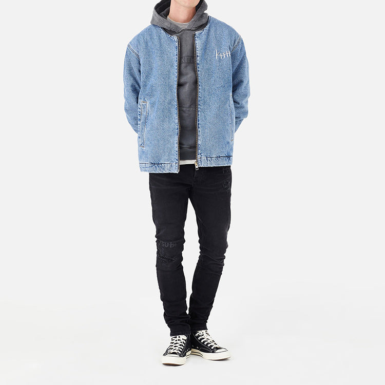KITH X KSUBI Denim Jacket Unisex Blue KS5000004959