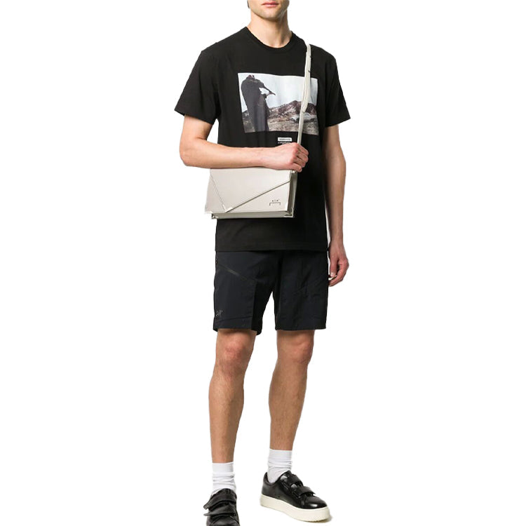 Men's NEIGHBORHOOD Printing Short Sleeve Black 201PCNONST01