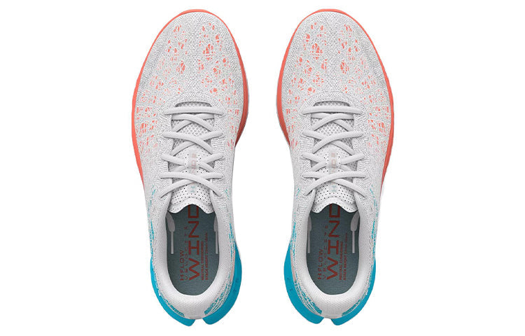 (WMNS) Under Armour Flow Velociti Wind 2 CN 'White Blue Orange' 3025662-103