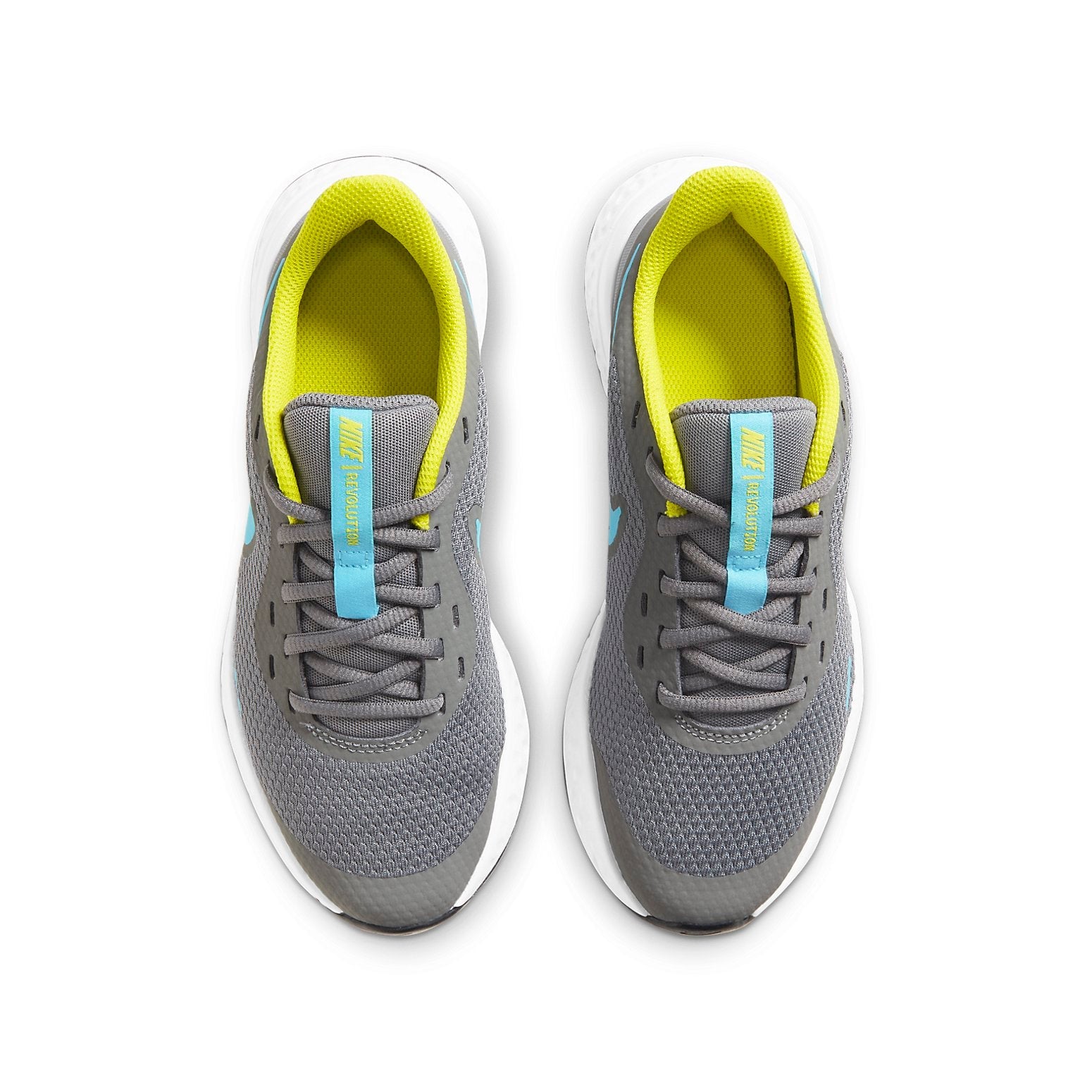 (GS) Nike Revolution 5 'Smoke Grey Chlorine Blue' BQ5671-019