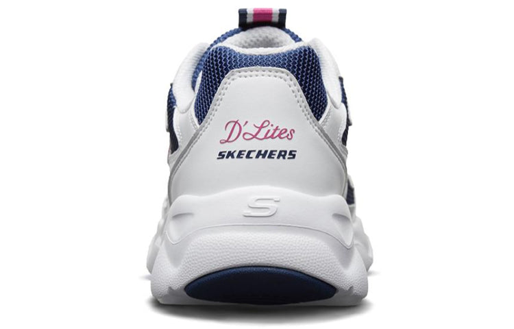 (WMNS) Skechers D'lites Airy 'White Blue Pink' 88888105-WNVP