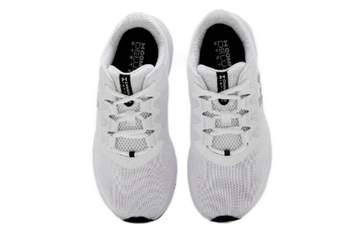 (WMNS) Under Armour Charged Impulse 3 Shoes 'White Metallic Silver' 3026686-100