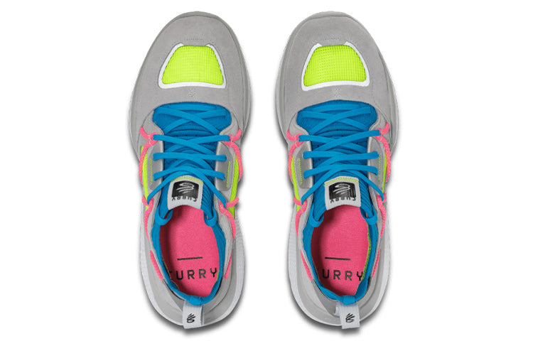 Under Armour Curry Flow Cozy 'Grey Electric Blue' 3023815-107