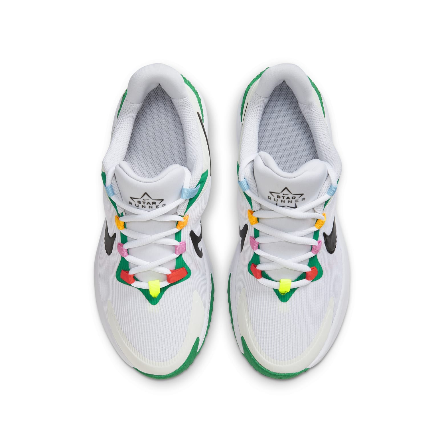 (GS) Nike Star Runner 4 Next Nature 'White Green Black' HM5636-101