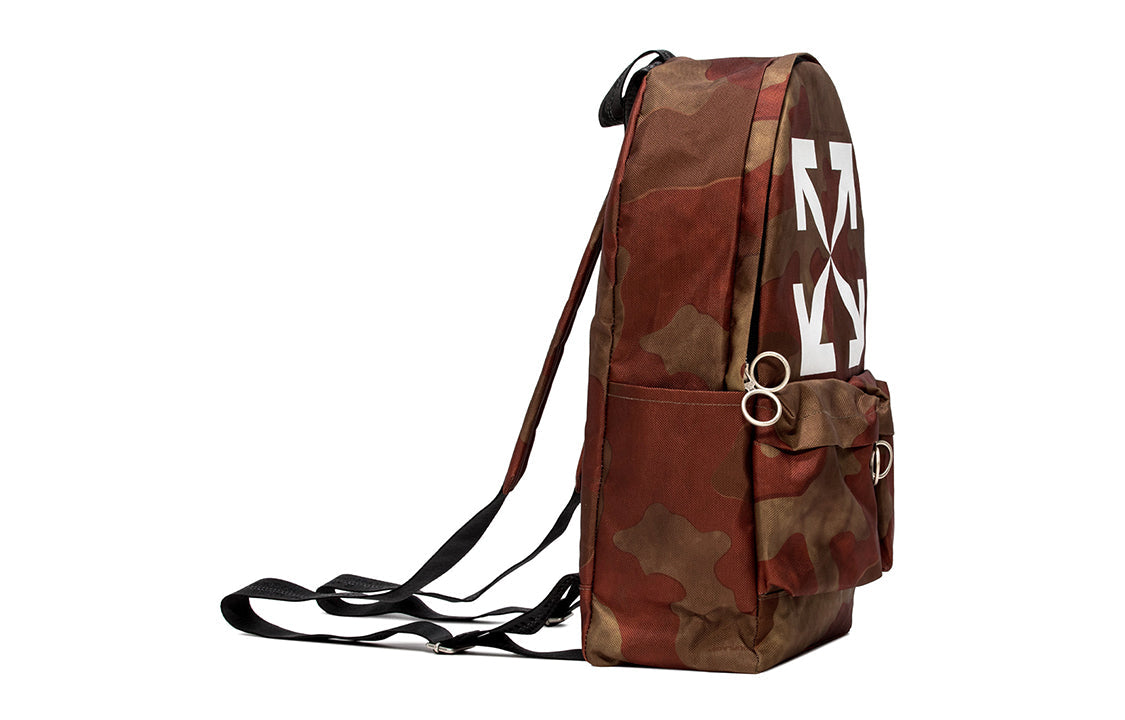 Off-White 20 Arrow Printing Nylon backpack Camouflage OMNB003S205210259901