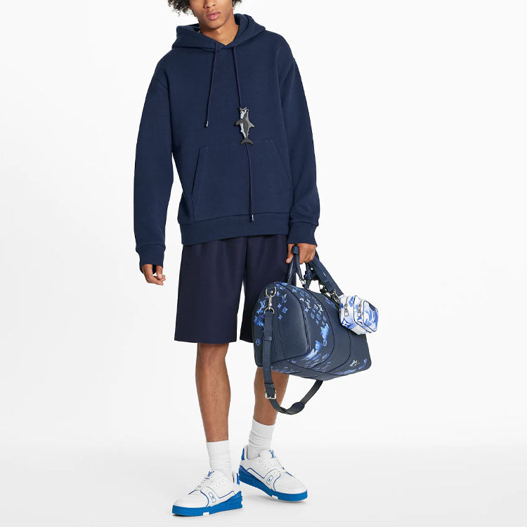 LOUIS VUITTON SS21 Shark Pattern Unisex Blue 1A8R2R