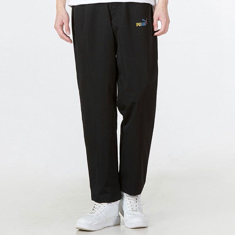 PUMA Logo Track Pants 'Black' 671966-01