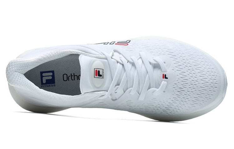 (WMNS) FILA Athletics Low Shoes 'White Black Logo' A12W122104FWT