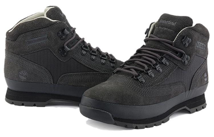 Timberland x White Mountaineering Euro Hiker Boots 'Black Suede' A6DHS