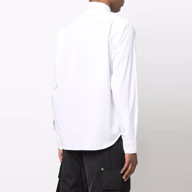 Palm Angels Classic Logo Shirt 'White Black' PMGA099C99FAB0010110