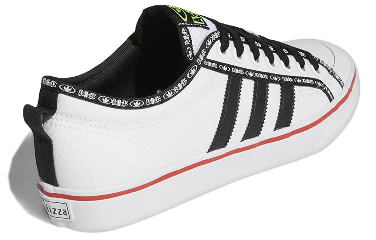 adidas Nizza 'White Vivid Red' GX6093