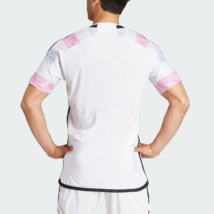 adidas Juventus 23/24 Away Authentic Jersey 'White' HR8246