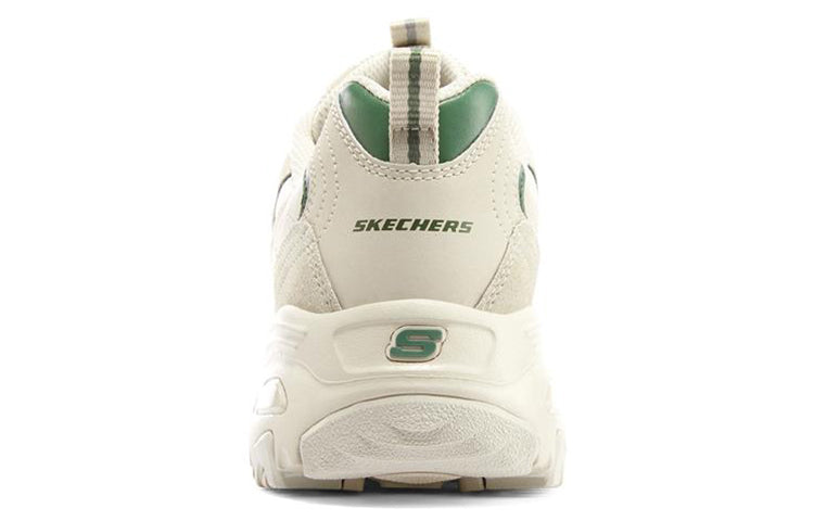 (WMNS) Skechers D'Lites 1.0 'White Green' 896145-NTGR