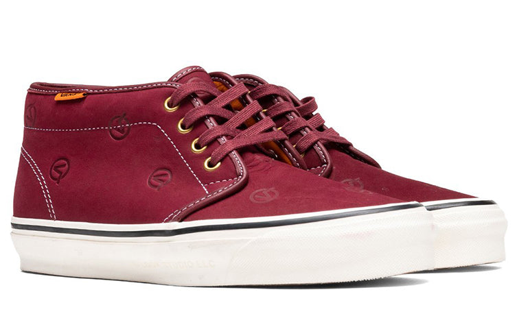 Vans LQQK Studios x OG Chukka Boot LX 'Circle V - Burgundy' VN0A5FBV2SO