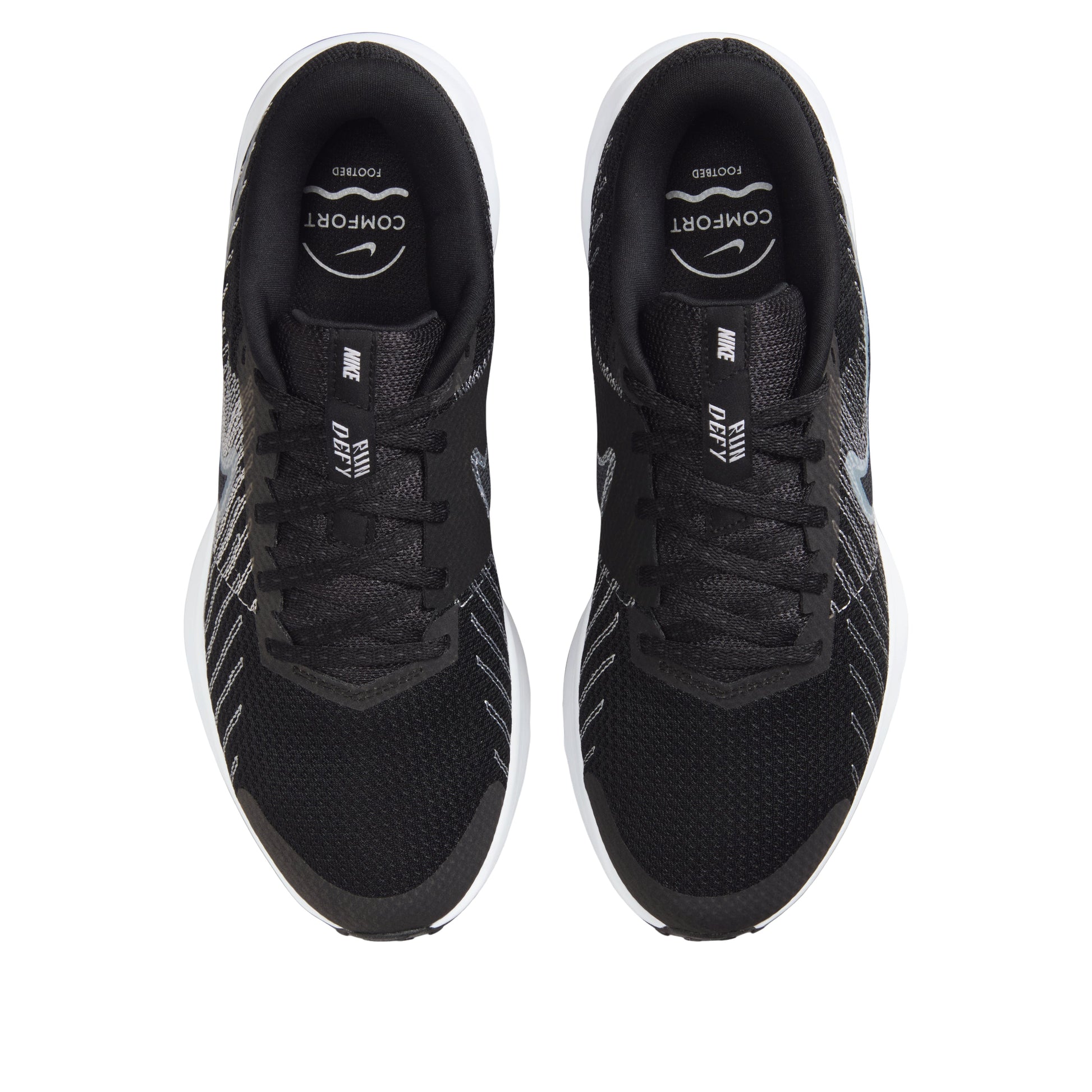 (WMNS) Nike Run Defy 'Black Wolf Grey White' HM9593-002