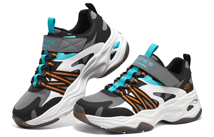 (GS) Skechers DLITES 4.0 'Black Green White' 405236L-CCMT