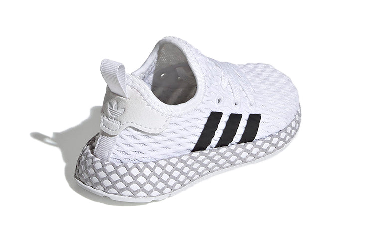 (TD) adidas originals Deerupt Runner 'White Black' F34298