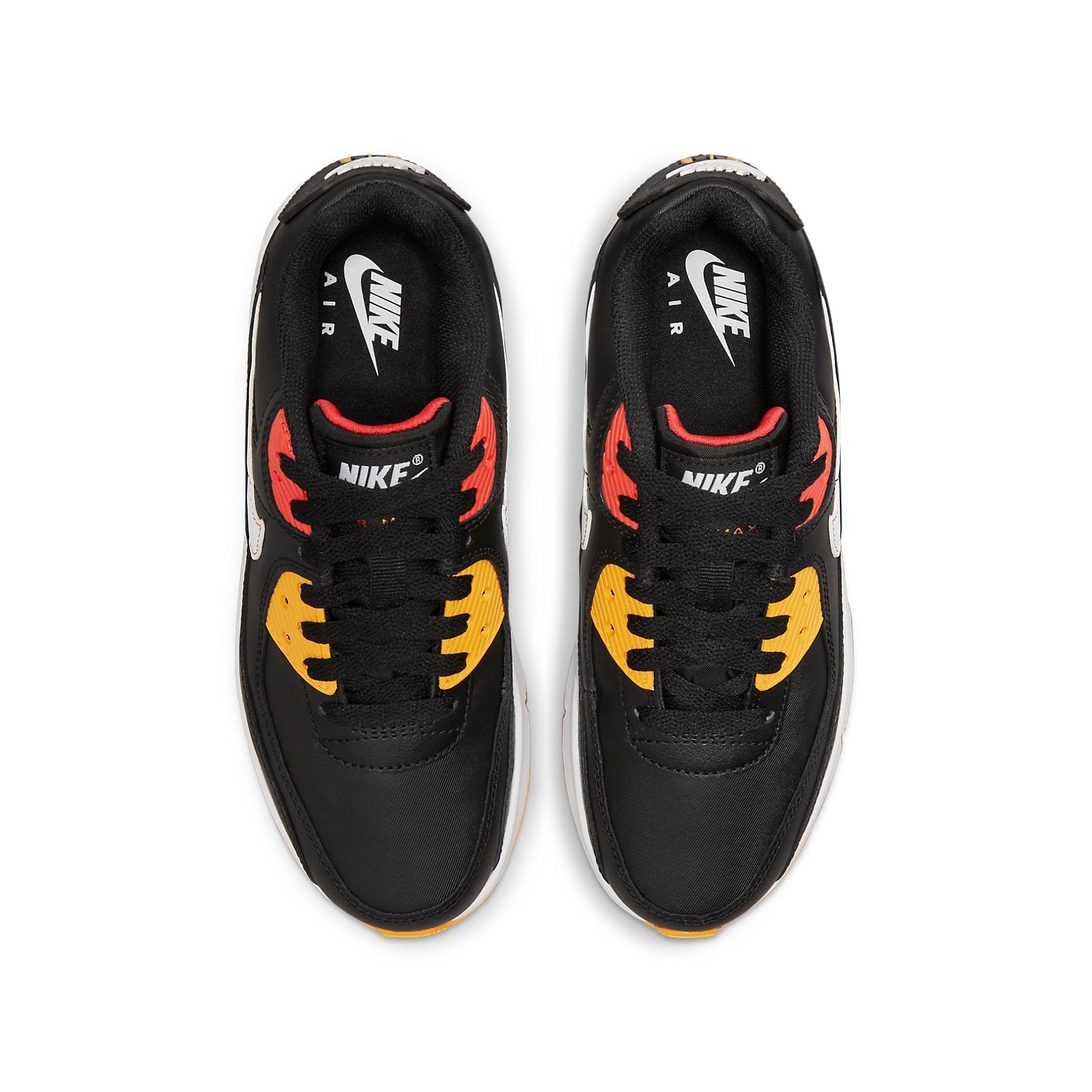(GS) Nike Air Max 90 Leather 'Black Cosmic Clay' CD6864-017
