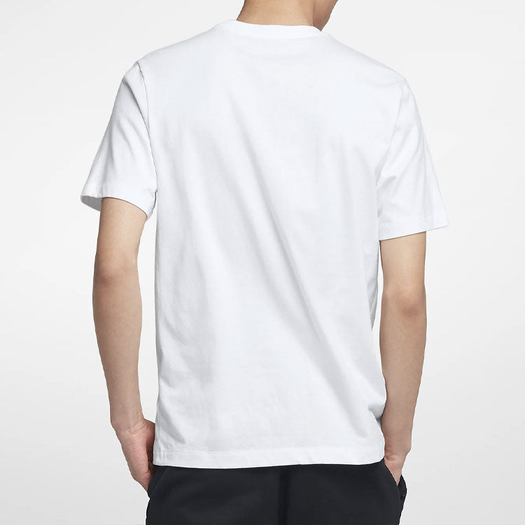 Nike just do it US Edition Sports Short Sleeve White BQ0169-100
