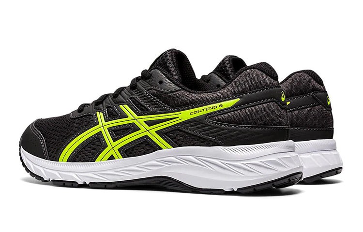 (GS) ASICS Gel-Contend 6 'Graphite Safety Yellow' 1014A086-023