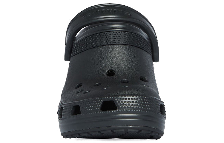 (WMNS) Crocs x Balenciaga Shoes 'Black' 677390W1S8E1000