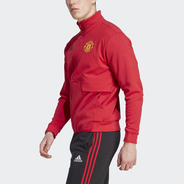 adidas Manchester United Anthem Jacket 'Real Red' IA8564