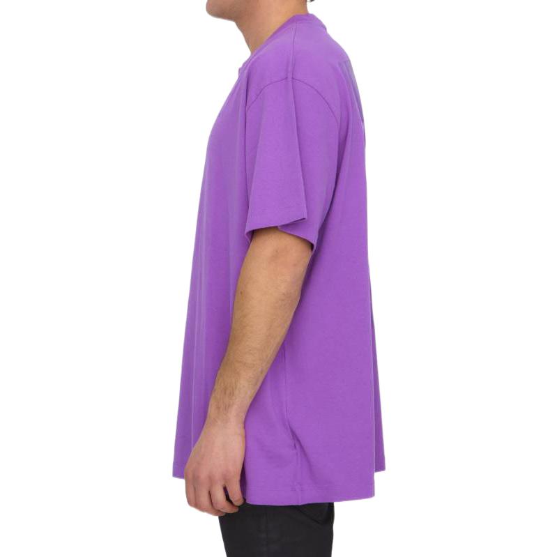 Off-White Diag Tab Over Short-Sleeve Tee 'Orchid' OMAA038S23JER0013636