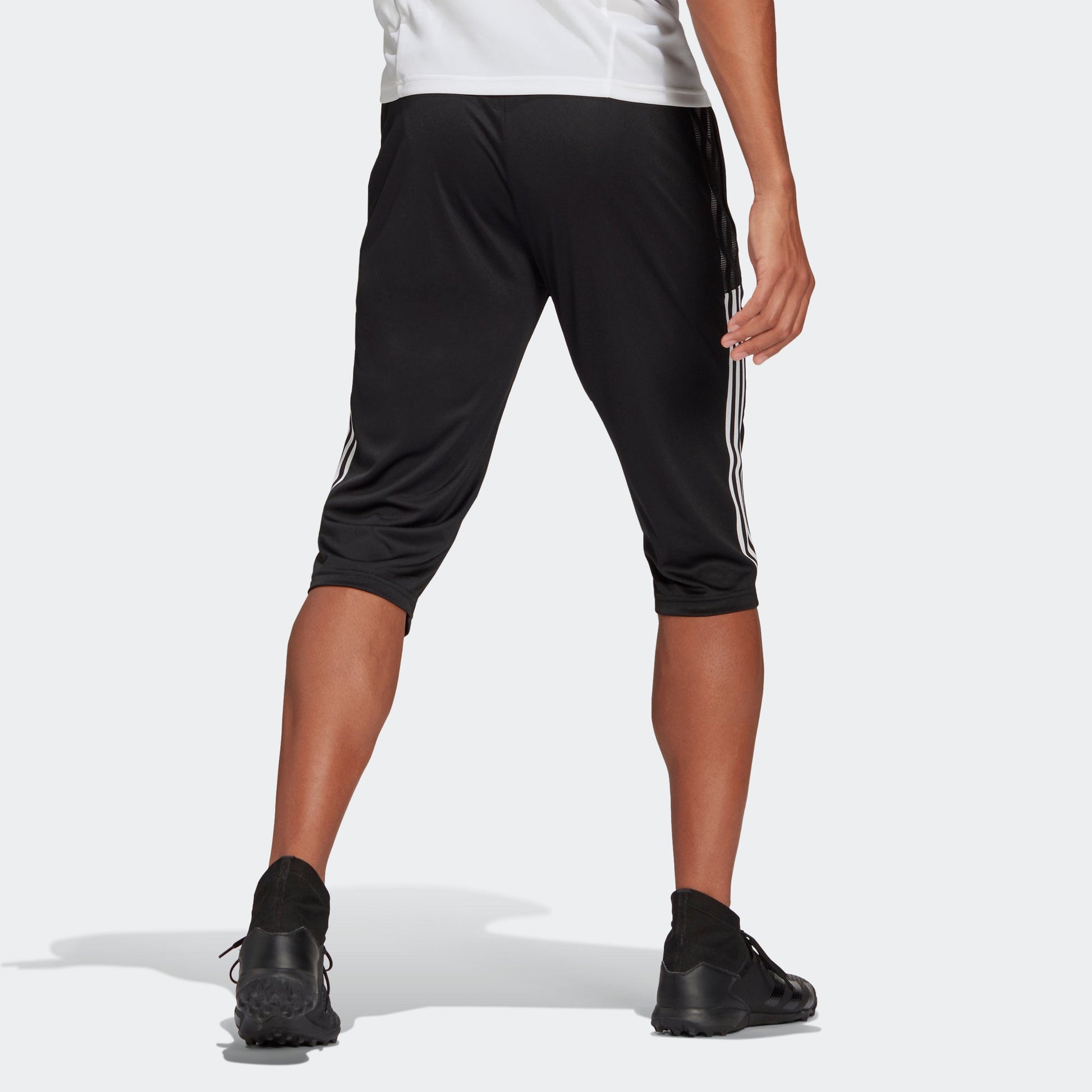 Men's adidas Tiro21 3/ Soccer/Football Training Casual Sports Pants Black GM7375