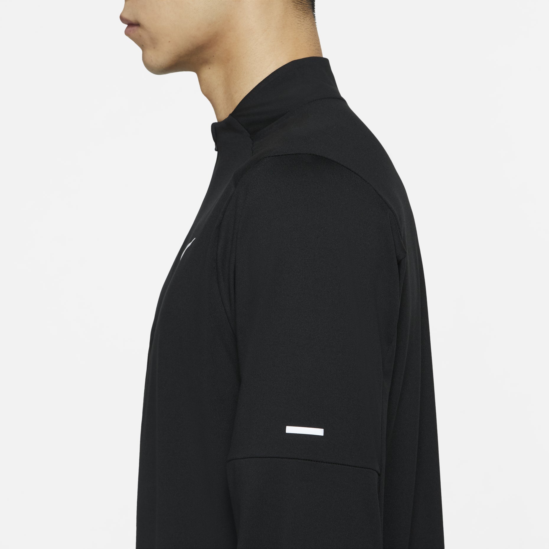 Nike Nk Df Elmnt Top Hz Casual Breathable Sports Long Sleeves Black DD4757-010
