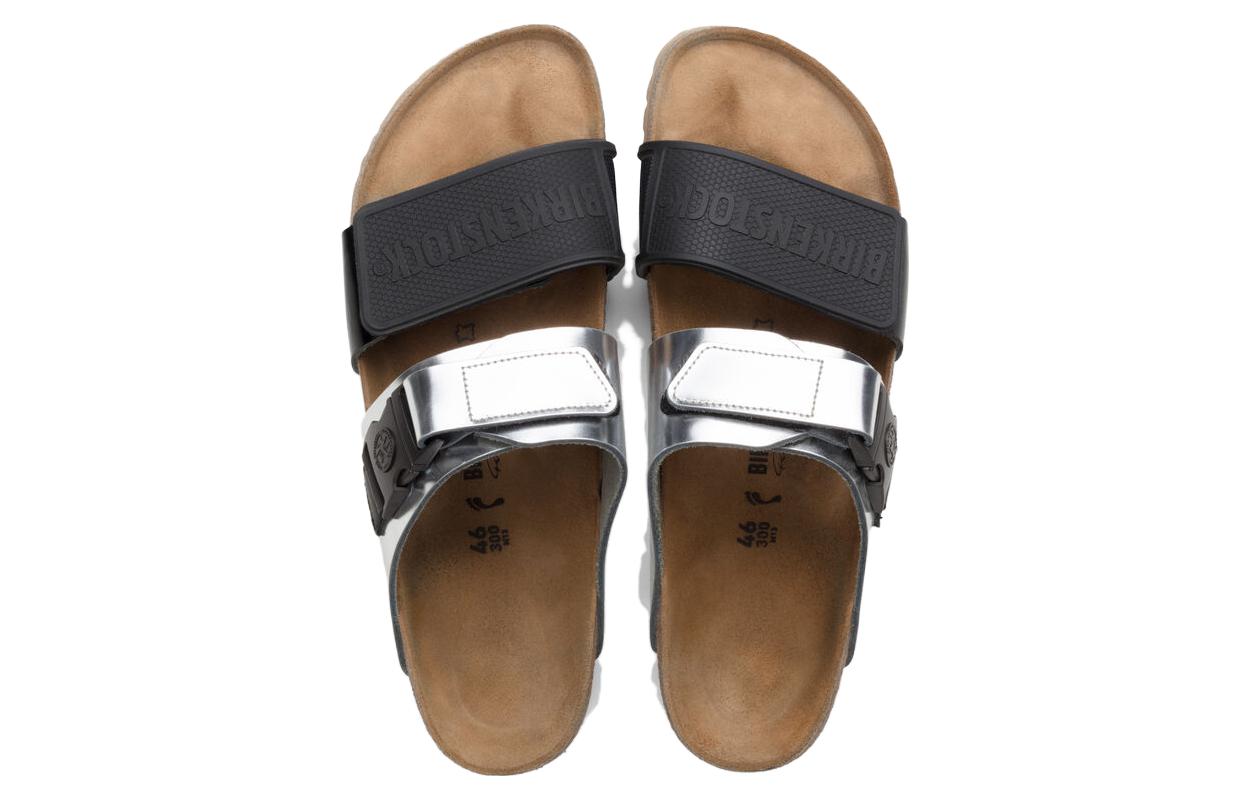 Birkenstock Rick Owens Rotterdam 'Black Silver' 1014807