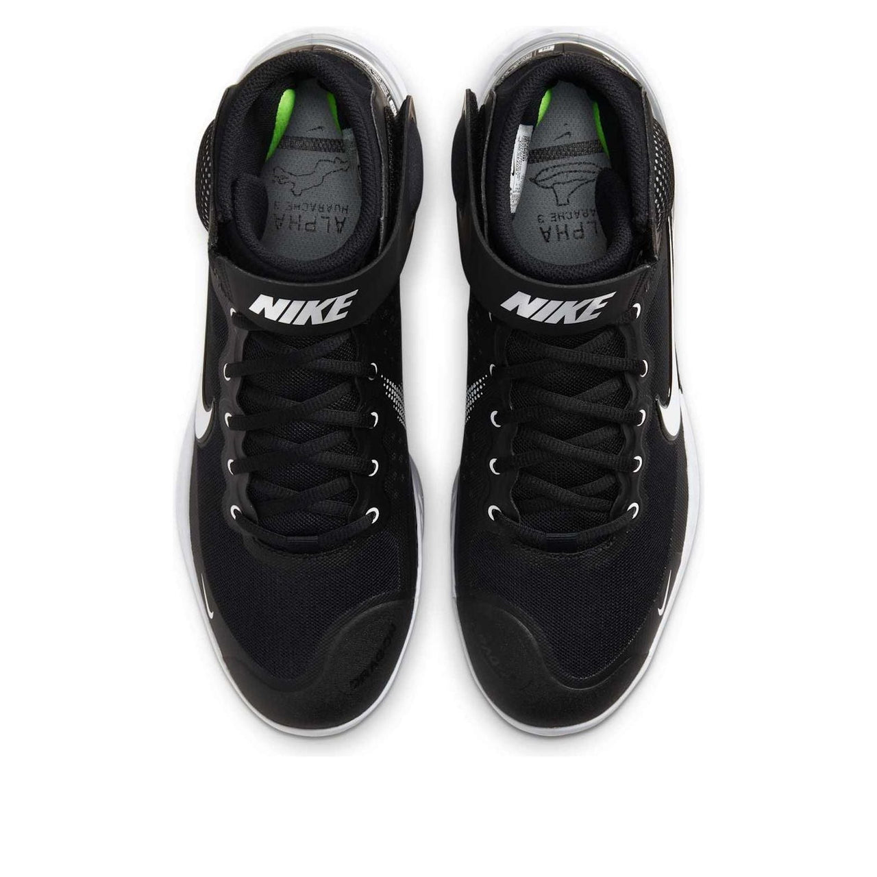 Nike Alpha Huarache Elite 3 Mid 'Black Light Smoke Grey' CK0745-001