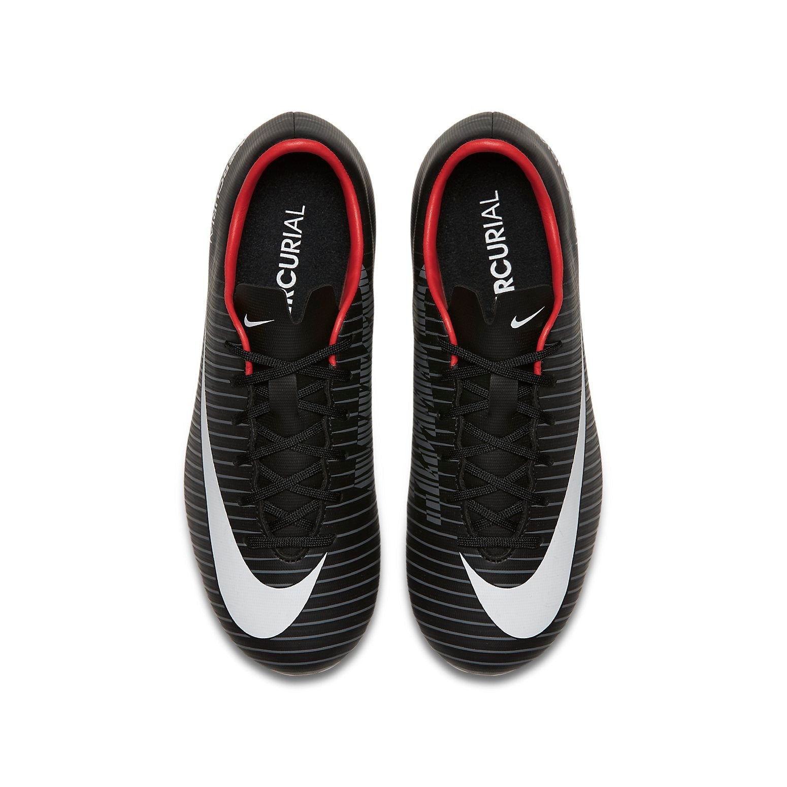 (GS) Nike Mercurial Victory VI FG 'Black White Red' 831945-002