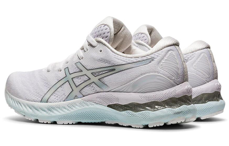 (WMNS) ASICS Gel-Nimbus 23 'White Pure Silver' 1012A885-100