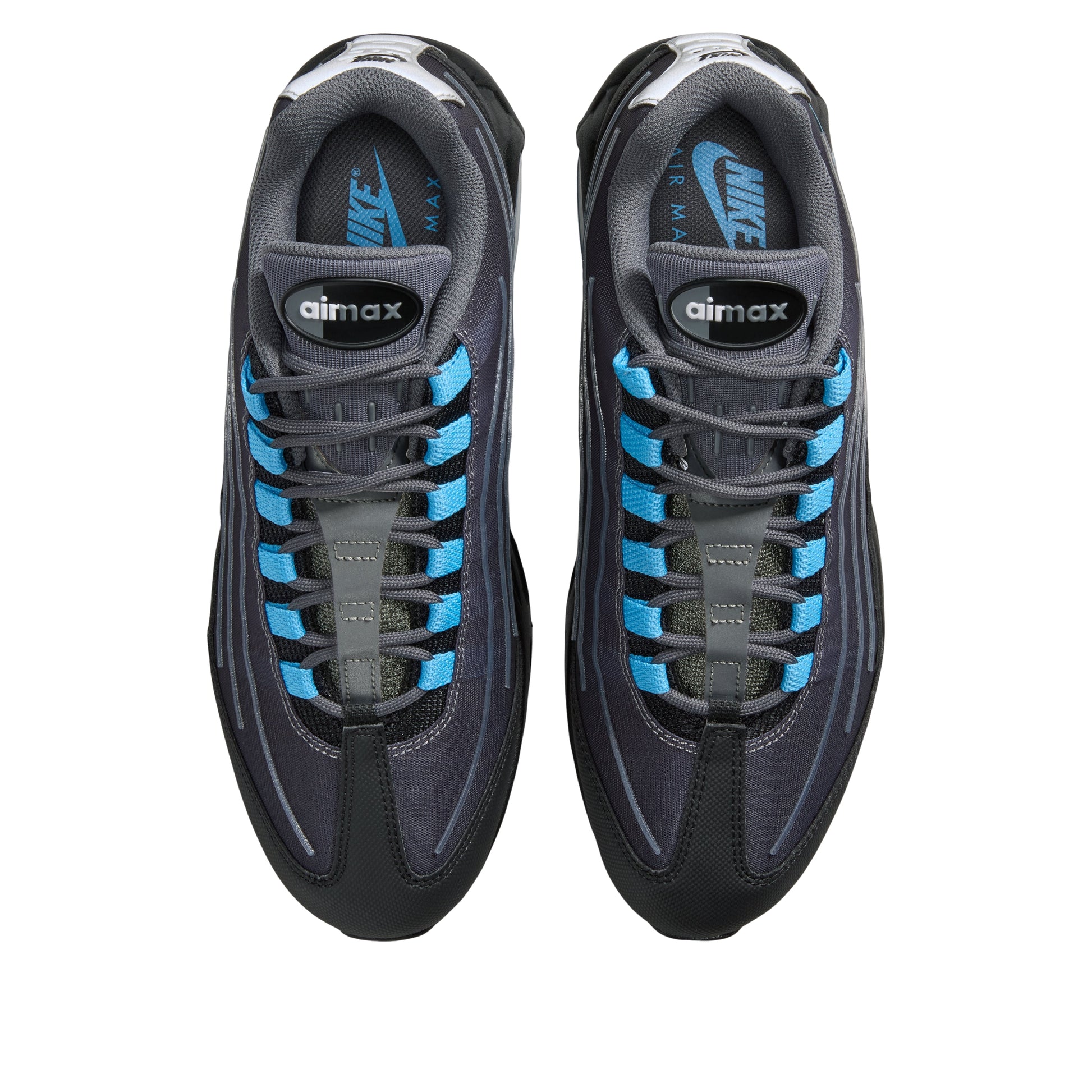 Nike Air Max 95 Big Bubble 'Black Iron Grey University Blue' IH7853-002