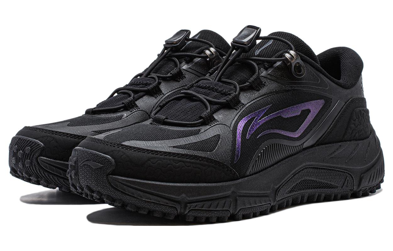 (WMNS) Li-Ning Yijie Lite V2 'Black Purple' ARNT010-1