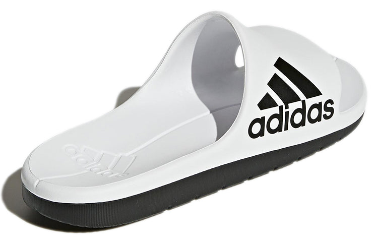 adidas Aqualette Cloudfoam 'White Black' CM7927