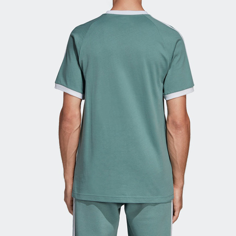 adidas originals Retro Cotton Short Sleeve Green FR7417