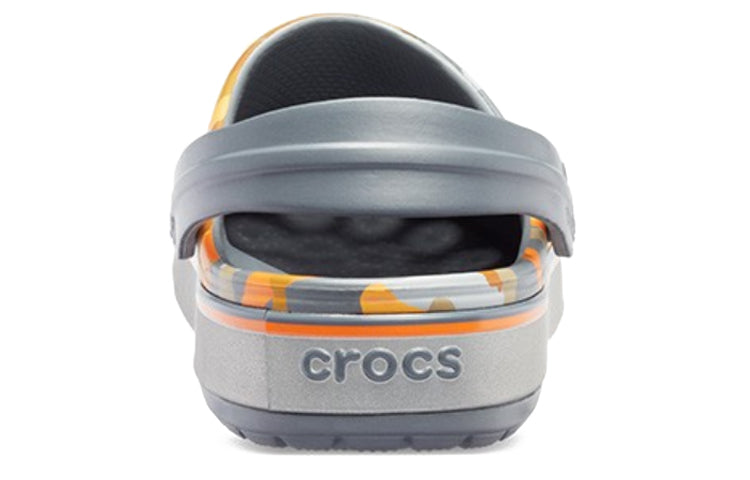 Crocs Crocband Printed Sandals Black Orange Camouflage 'Black Orange' 205834-02Q