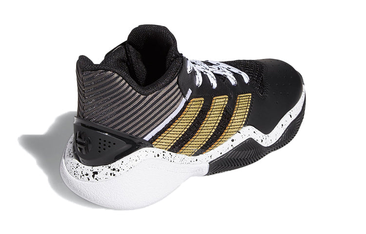 (GS) adidas Harden Stepback J 'Black Gold' FX9176