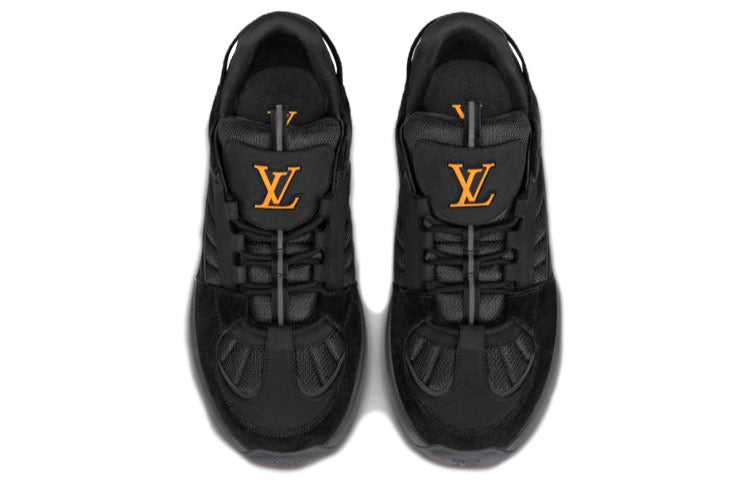 LOUIS VUITTON A View Sneakers 'Black Orange' 1A8J2R