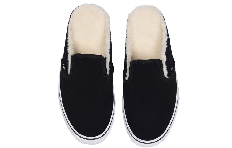 Fleece Pack x Vans Classic Slip-On Black/White VN0A4P3UTC6