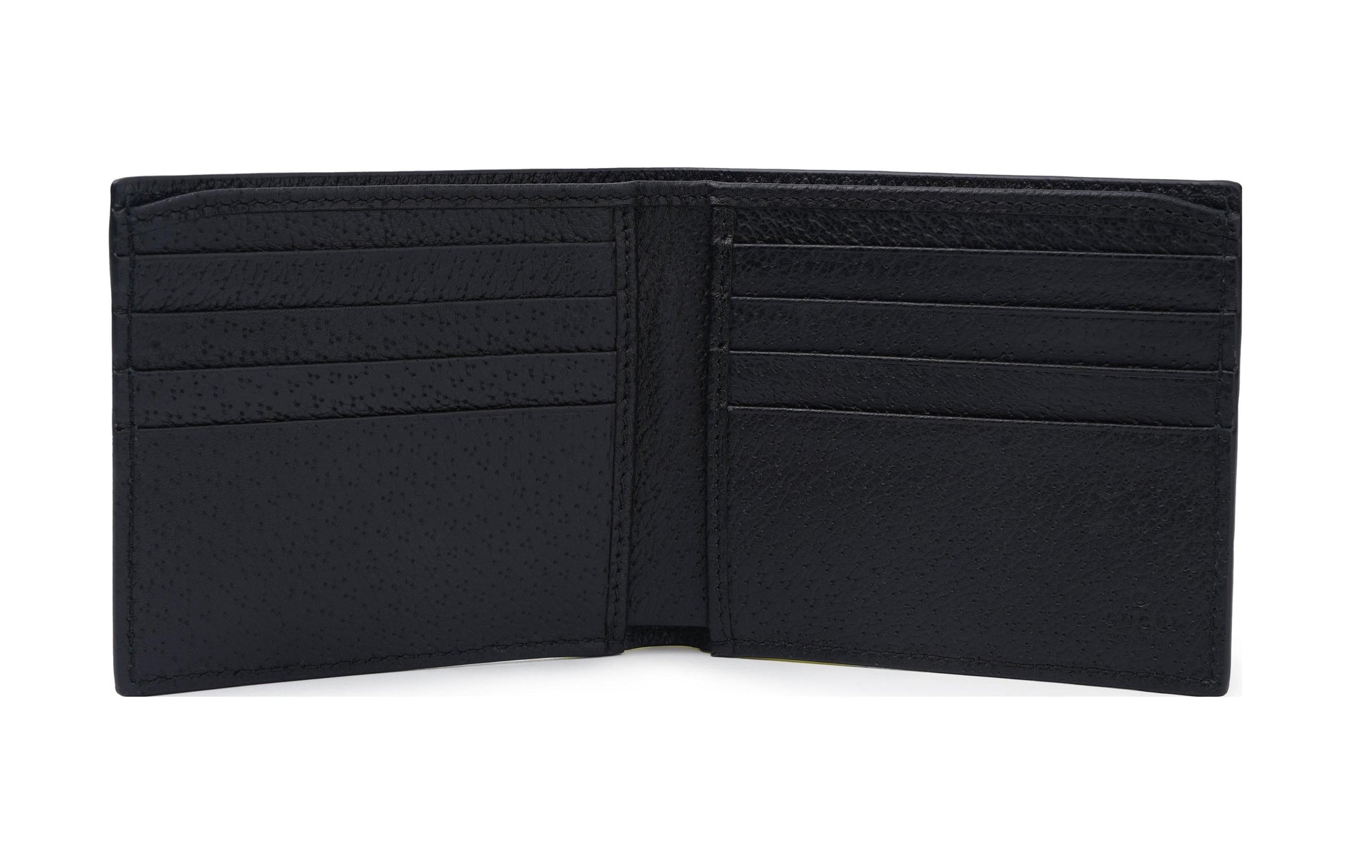 Gucci 26 GG Marmont Leather Bi-Fold Wallet 'Black Gold' 428726-DJ20T-1000