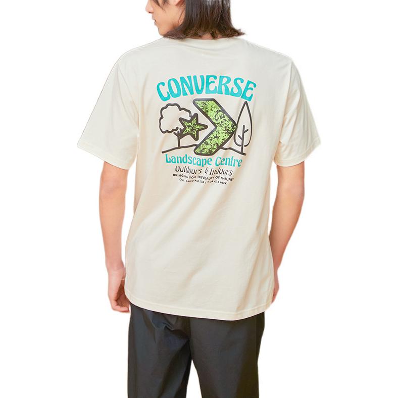 Converse Landscape Center Tee Asia Sizing 'White' 10023269-A01