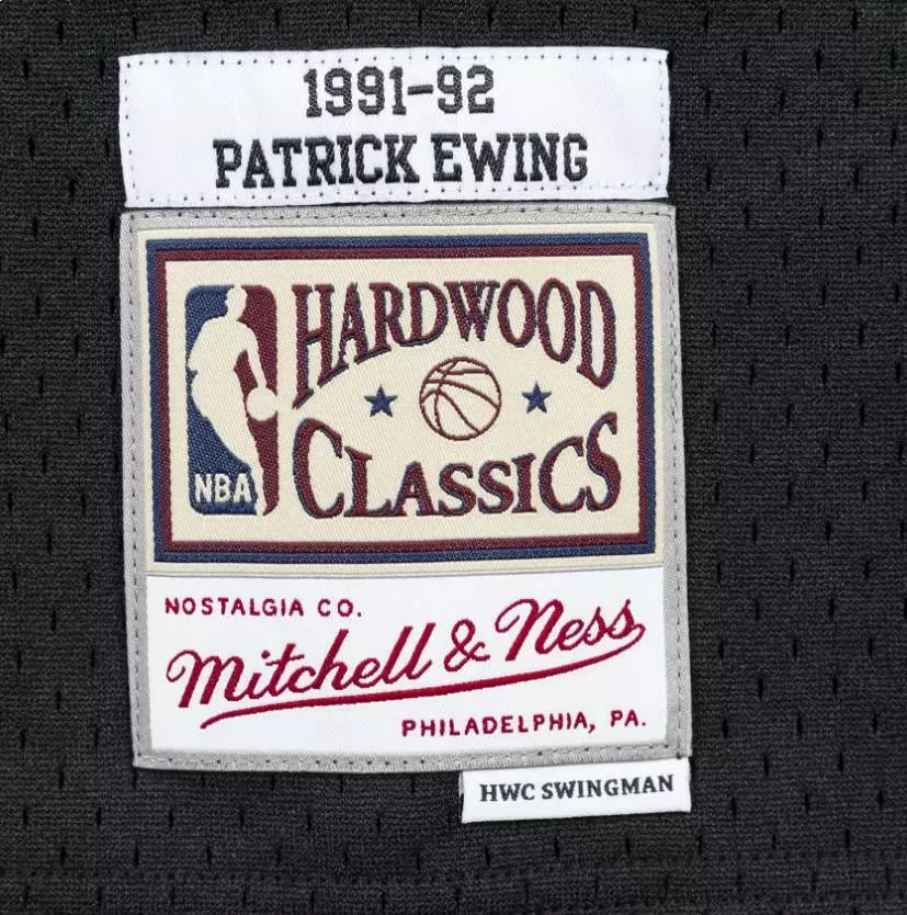 Mitchell & Ness x NBA New York Knicks 1991-92 Jersey 'Patrick Ewing 33' BA8A29-NYK-K-MLF-BLACK