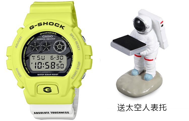 CASIO G-Shock Digital 'Yellow' DW-6900TGA-9PR