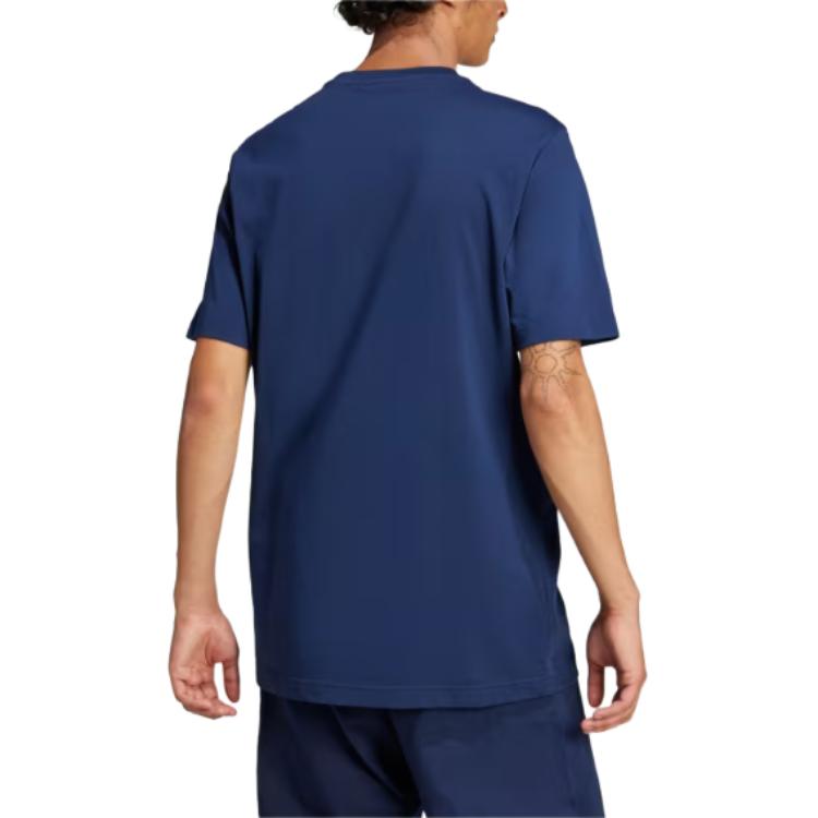 adidas Adicolor Trefoil T-Shirt Asia Sizing 'Navy' JP2549