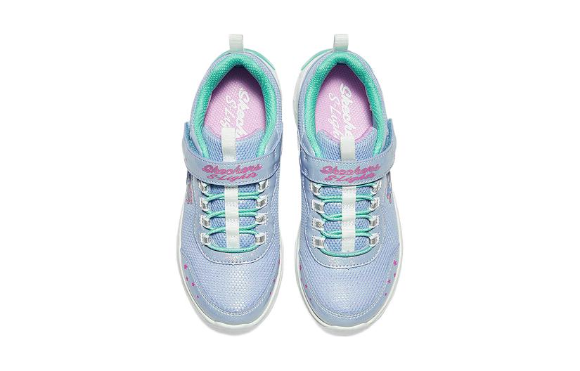 (GS) Skechers Lights Flicker Flash 'Blue' 319043L-PWAQ