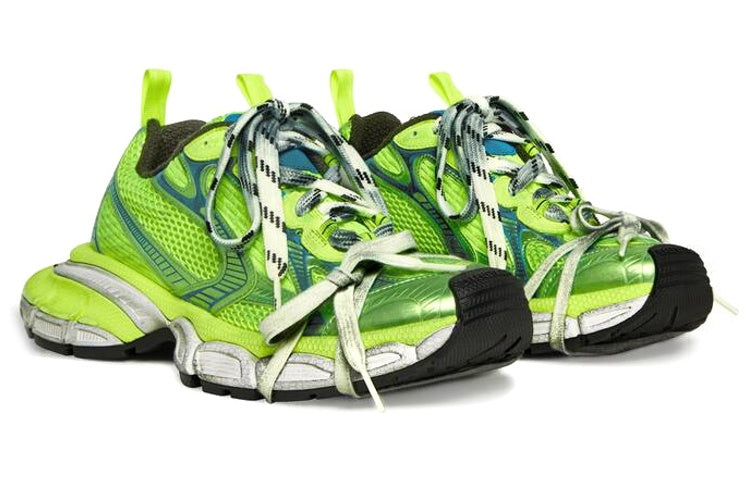 Balenciaga 3XL Sneakers 'Fluorescent Green Mesh and Polyurethane' 734734W3XL67019