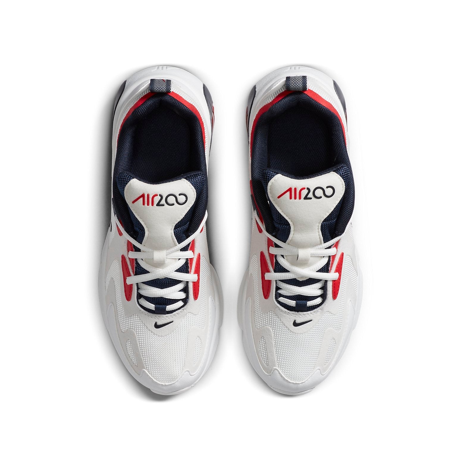 (GS) Nike Air Max 200 'Summit White University Red' AT5627-105