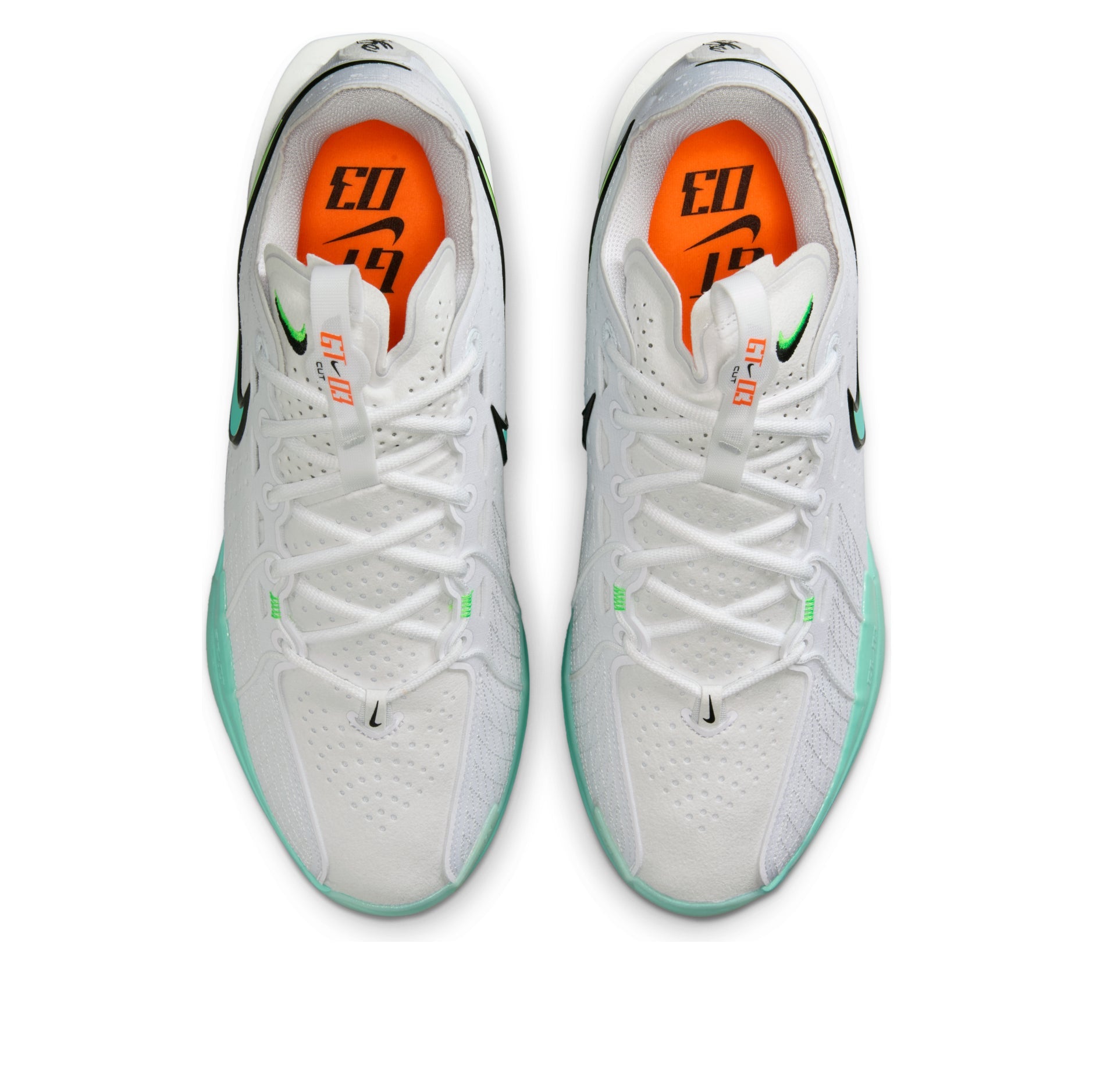 Nike G.T. Cut 3 EP 'White Bleached Turquoise Green Strike' DV2918-107